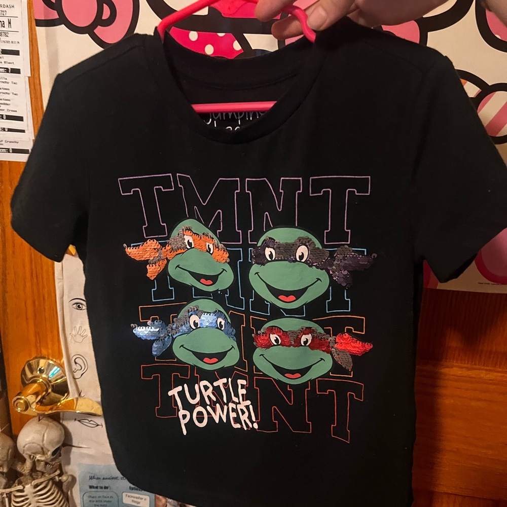 teenage mutant ninja turtles baby tee